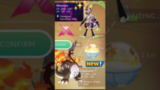 When I Got✨️Shiny Background Mewtwo Trade in Pokemon Go