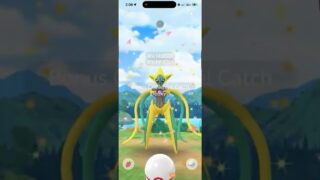 ✨XXL SHINY Deoxys CAUGHT In Pokemon Go!✨ #shorts #pokemon