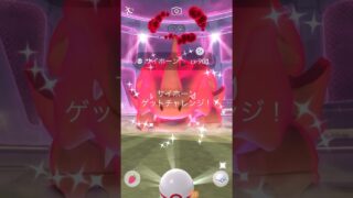 色違いダイマックスサイホーン出現🌋✨個体値は…🤔 #ポケモンgo #pokemongo #pokemongoshorts