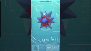 이로치 별가사리 진화시키기 별가사리-아쿠스타