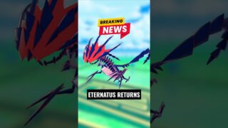 Eternatus is returning to Pokemon GO for GO Wild Area Lead Out event #pokemon #pokemongo #pogo