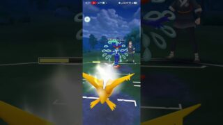 ポケモンGOバトルリーグ戦で相手に勝ちました‼️