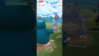 厨ポケ狩り講座【サイドン・マルヤクデ】　#ポケモンGO　#ハイパーリーグ　The Art of Destroying Overpowered Pokémon【Rhydon】