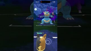激重ポケモンも完璧な交代受けを決めて対処する！！【GOバトルリーグなshort】【ポケモンGO】＃ポケモンGO　＃GOバトルリーグ