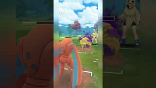 【スーパーリーグ】キュウコンを無理矢理突破する！【ポケモンGO】【バトルリーグ】#shorts #ポケモンgo #goバトルリーグ #gbl #スーパーリーグ #pokemongo