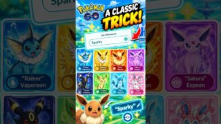 ONE OF THE OLDEST Tricks in Pokémon GO!!  #pokemongo #pokemon #eevee